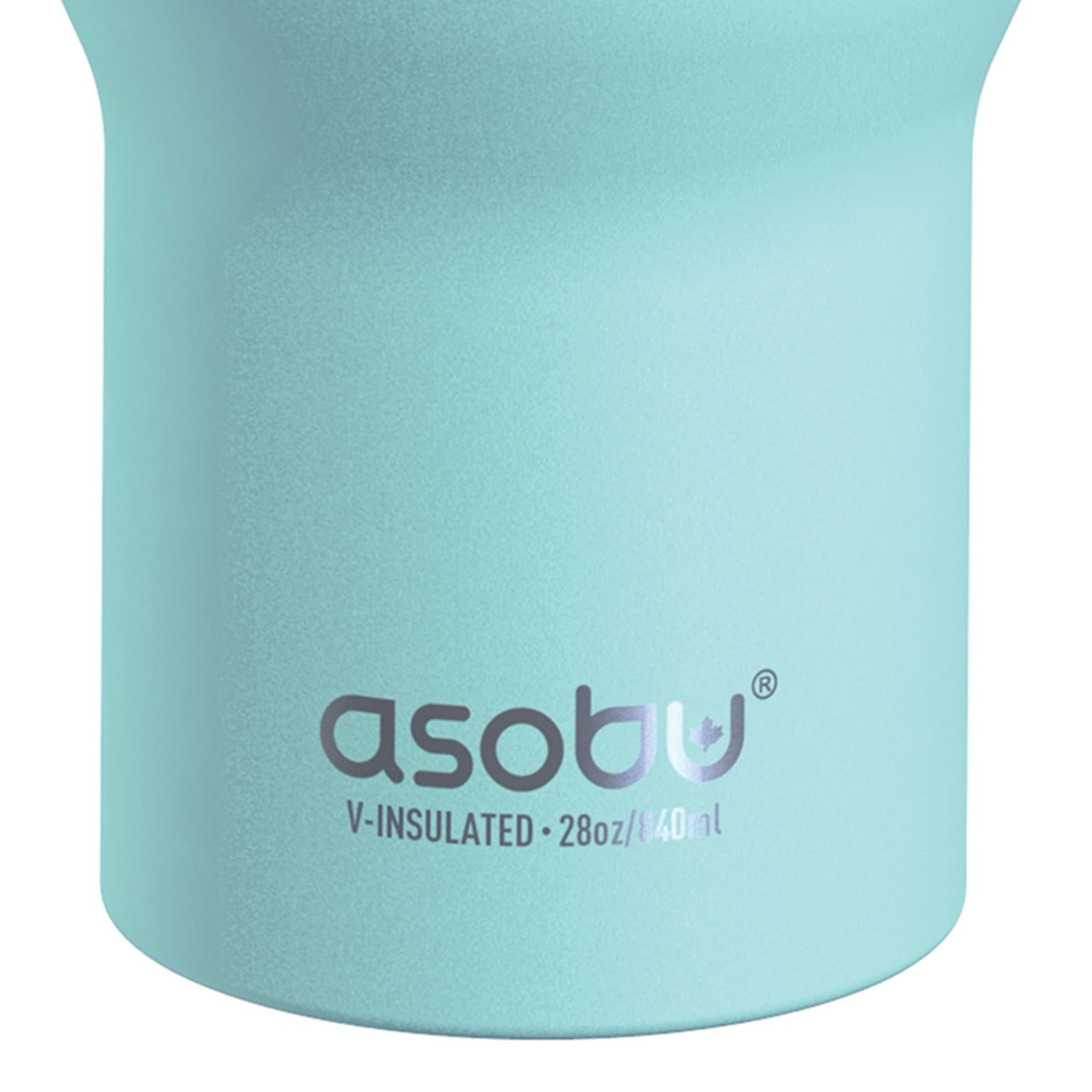 ASOBU 28-Oz. Double-Wall-Insulated Stainless Steel 360° Mug, Teal