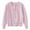Pink, variant on YWOAGH Girls Knitted Cardigan Sweaters Outerwear Soft Cozy Long Sleeve Button Front Casual Warm Pullover Top for Kids Red 13-14 Years