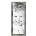 thumbnail image 2 of ArtToFrames 12" x 31" Winter White Barnwood 1.5 Inch Picture Frame, 12x31 inch Brown MDF Poster Frame (WOM-4661), 5 Pack, 2 of 7