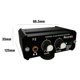 thumbnail image 5 of Amplificador de auriculares Amplificador de auriculares estéreo Amplificador de audio estéreo de metal profesional de alto rendimiento para altavoces, 5 of 5