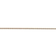 thumbnail image 2 of Auriga Fine Jewelry 14K Rose Gold .7mm Cable Rope Chain Necklace 20 inch for Women, 2 of 6