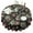 Baseball Gear Pattern, variant on Baseball Gear Pattern Round Tablecloth 60"x60",Wrinkle Wipeable Table Cloth for Kitchen Dining Room Picnic Patio Party