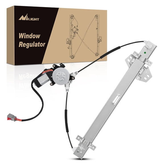 Nilight Power Window Regulator with Motor Assembly Replacement for Honda Pilot 2003 2004 2005 2006 2007 2008, Front Driver Side