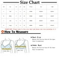 thumbnail image 2 of ATOYSOY Ribbed Tank Tops Sports Bra Everyday Bra Yoga Activewear Solid Color Underwear Push Up Bralette Teens Comfort Bra Breathable Workout Wireless Tank Tops Black XL, 2 of 6