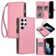 thumbnail image 1 of Funda tipo cartera de PU para Samsung S22 Ultra con cordón, ranura para múltiples tarjetas, protección total, estilo retro, PU+TPU, 1 of 5