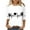 #0051-White, variant on Women's T-Shirt Valentine's Day Printed Crewneck 3/4 Sleeve Loose Casual Pullover Tee Spring Summer Trendy Womens Tops Daily Date Party Leisure Wear