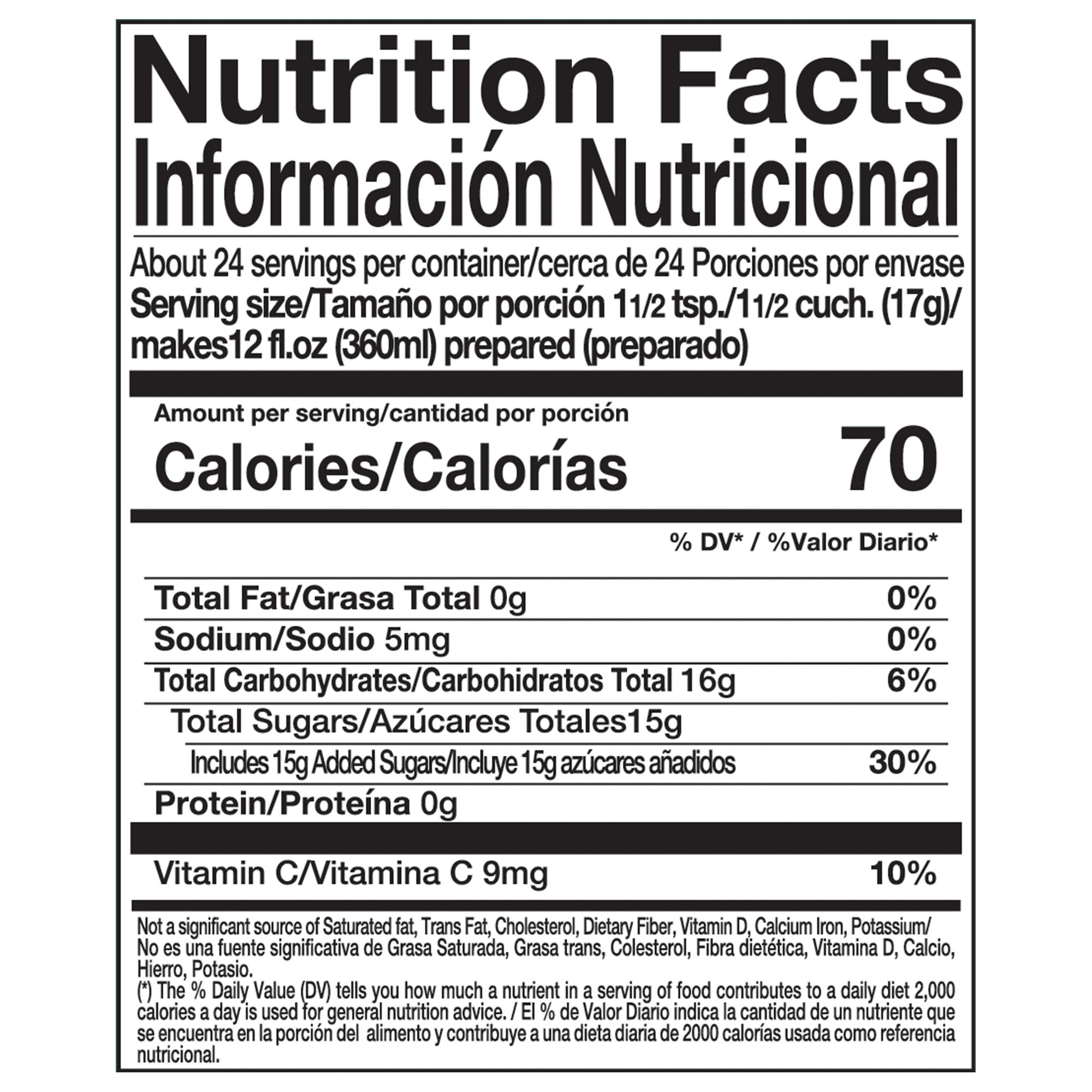 Zuko Strawberry Drink Mix Bag, 14.1 oz, Pack of 6, Fortified with Vitamin C, No Additional Sugar Needed