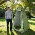 thumbnail image 6 of Tarmeek Portable Pop Up Privacy Tent Shower Changing Room Instant Setup Waterproof for Camping Beach Hiking Fishing with Carry Bag Wind Ropes Stakes Green, 6 of 8