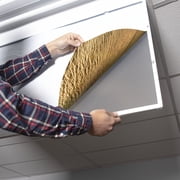 Octo Lights - Fluorescent Light Covers - 2x4 Flexible Ceiling Light Filters - For Classrooms and Offices - Beach 001