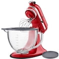 thumbnail image 7 of FIRJOY Glass Mixing Bowl Accessory 5 Quart - Compatible with KitchenAid 4.5 and 5 Quart Tilt-Head Stand Mixers (With Lid), 7 of 7