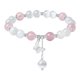 thumbnail image 1 of Pulsera ojo de gato y cuarzo rosa para mujer en plata 925, 1 of 2