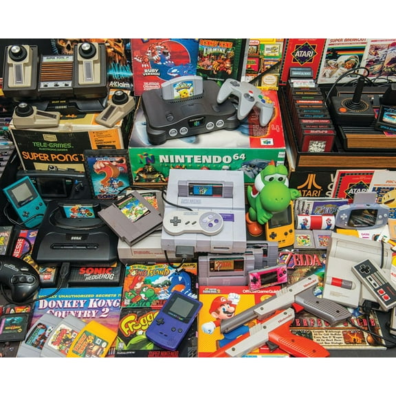 Springbok 1000 Piece Video Gamer Trove Jigsaw Puzzle for Adults