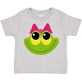 thumbnail image 3 of Inktastic Frog Face Girl Girls Toddler T-Shirt, 3 of 5