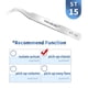 thumbnail image 1 of Pinzas De Extensión De Pestañas NAGARAKU Maquiagem Profesional De Volumen Preciso Clásicas De Acero Inoxidable, 1 of 4