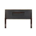 thumbnail image 5 of Belmont Home Wilmington 78.5" Banana Leaf Panel Headboard in Honey/Dark Brown, 5 of 9