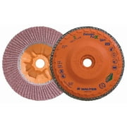 Walter 06F454 Enduro-Flex Stainless Spin-On Flap Disc 4-1/2"x5/8-11" 40 Grit