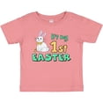 thumbnail image 3 of Inktastic It's My 1st Easter with Cute Chick and Bunny Boys or Girls Baby T-Shirt, 3 of 5