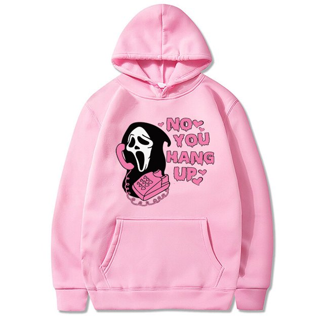 Sudadera de manga larga con capucha para hombre y mujer, chándal cálido de Halloween, No You Hang Up, Jersey Harajuku, ropa de calle divertida, Invierno