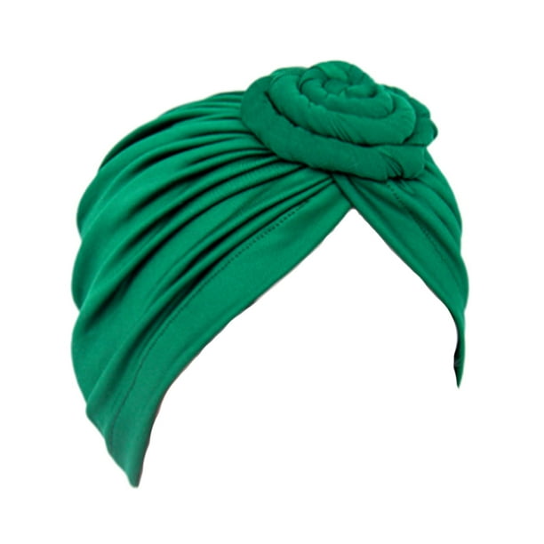 Paquete de 6 discos del turbante africano ingenioso pre-atado elegante de moda elástica de la manera de la cabeza de la cabeza de la cabeza de la cabeza de la cabeza las envolturas para las mujeres Inevent AP008422-01B