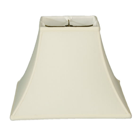 Royal Designs 10" Square Bell Lamp Shade White