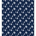 thumbnail image 3 of Half Moon Duvet Cover Sets, Repeating Sky Elements Sun and Stars Illustration, Bedding Set with 2 Duvet Covers & 2 Pillowcases, 2 Pack Twin Size, Violet Blue Ceil Blue, by Ambesonne, 3 of 3