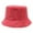 Pink, variant on Colorful Fisherman Hat Wide Stripe Corduroy Fashionable Sun Hat For Large Head Size Stylish Streetwear Cap
