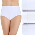 thumbnail image 1 of Vanity Fair Culotte Brève Comfort Where It Counts pour Femmes, Lot de 3, 8, 1 of 1