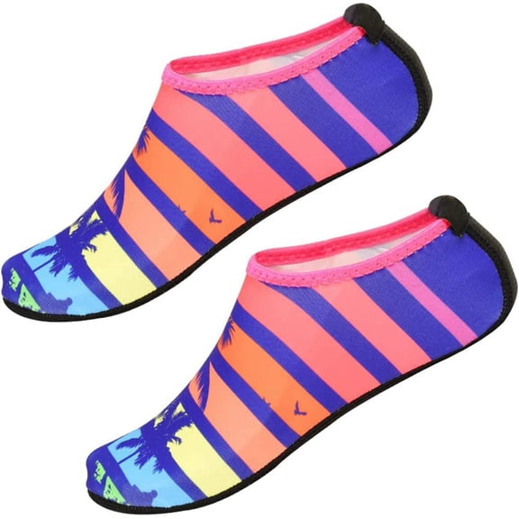 Barefoot Water Shoes - Quick-Dry Aqua Shoes for Beach & Pool | Great for Men, Women & Water Sports like Surfing & Swimming