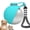 Blue, variant on Portable Dog Water Bottle 10oz Stainless Steel Travel Dog Water Dispenser with Bowl No-Spill Puppy Water Bottle for Walking Hiking Small Dog Water Bottle