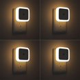 thumbnail image 1 of Luz nocturna Sujeet Luces nocturnas enchufables a la pared, paquete de 4, 1 of 8