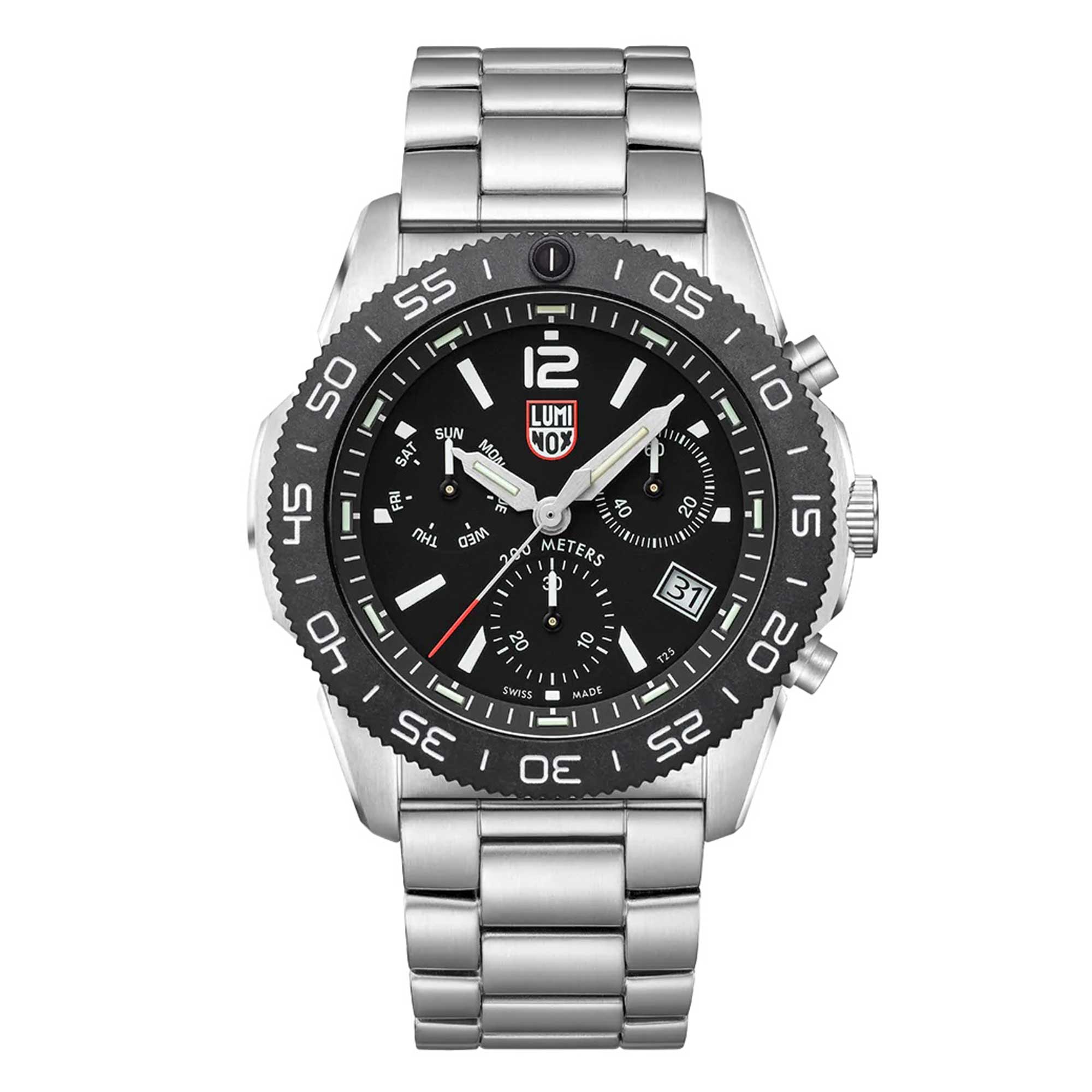 Luminox Men's Pacific Diver XS.3142 Silver Bracelet