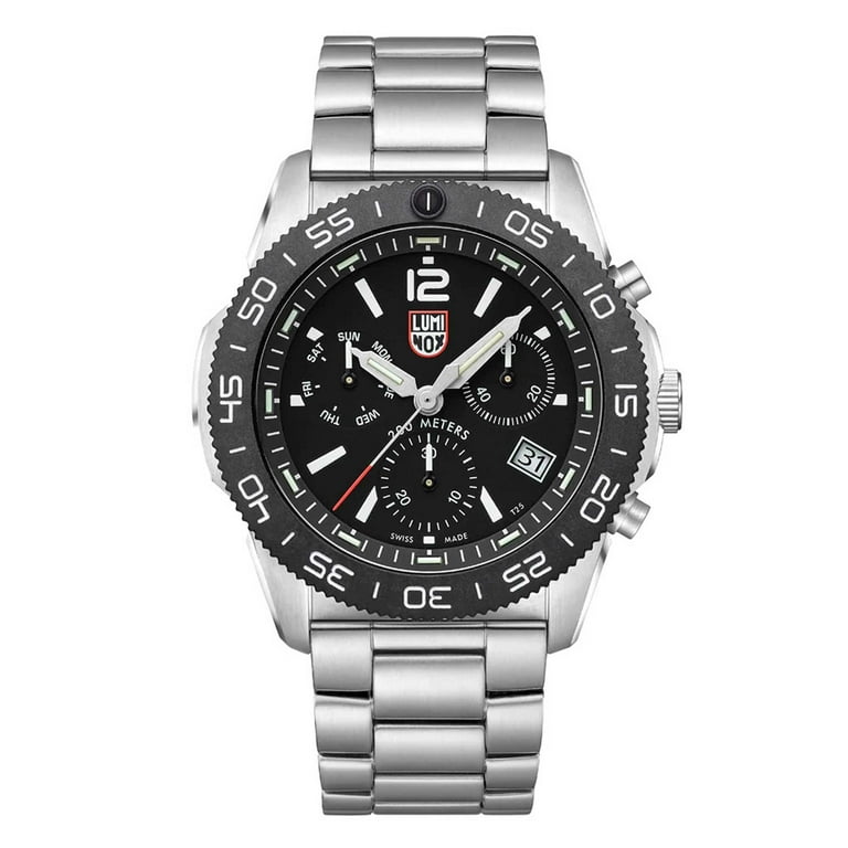Luminox Men's Pacific Diver XS.3142 Silver Bracelet