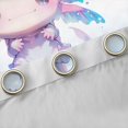 thumbnail image 4 of Manfei 3D Kawaii Axolotl Blackout Curtains Set of 2 (52x84 Each) for Kids, Dreamy Blue Stars Print Window Curtains, Dreamy Animal Curtains and Drapes, Curtains and Drapes Bedroom Decor, 4 of 6