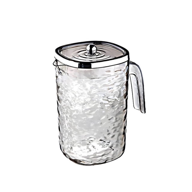 Hervidor de agua fría de lujo ligero, jarra de agua transparente for almacenar jugos y bebidas frescas for la cocina, refrigerador, olla for bebidas