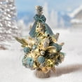 thumbnail image 5 of Weekly karymi Mini Artificial Christmas Tree with Lights 16in Xmas Desktop Decoration Tree Set Tabletop Christmas Tree for Christmas Tabletop Decorations Holiday Gifts, 5 of 7