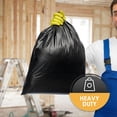 thumbnail image 2 of PAMI Contractor Garbage Bags Large Heavy Duty Trash Bags, 42 gal Black 20-Pack, 2 of 5