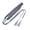 Gray, variant on Women's Metal Braided Belt Fringe Rope Tie Belts for Dress Braided Holeless Woven Medium Boho Bohemian Slim Date Night Tassel Cute Spring Umber One Size