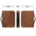 thumbnail image 4 of HELLHERO Faux Leather Texture Church Bible Bag Large Capacity for Christian Prayer Study Outdoor Bible Study, PU Leather Pen Holder Bible Case, 4 of 12