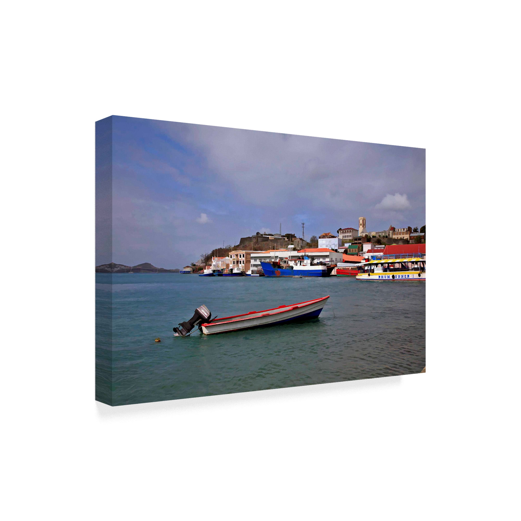 Trademark Fine Art 'Grenada 2' Canvas Art by J.D. McFarlan
