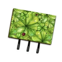 Carolines Treasures BB5754TH68 Shamrocks and Lady bugs Leash or Key Holder Triple Hook multicolor