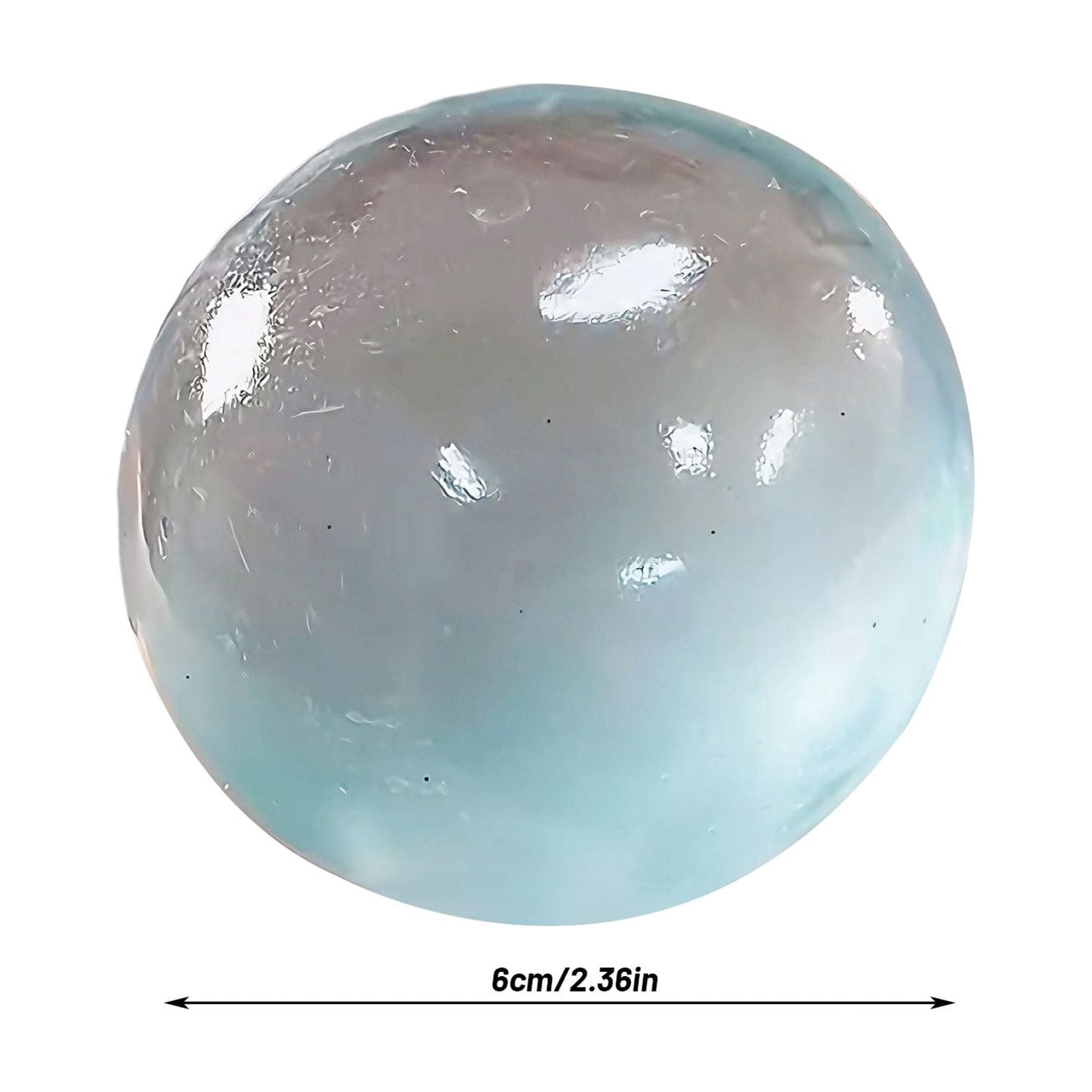 Coconut Oil Stress Ball, Coconut Oil Squooshy Ball Clear, Slow Rising , Soft and Non-Sticky