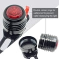 thumbnail image 4 of Luces traseras de bicicleta recargables por USB, luz trasera LED, 3 modos de luz, aptas para bicicletas de montaña, bicicletas de carretera, mochilas, impermeables., 4 of 5