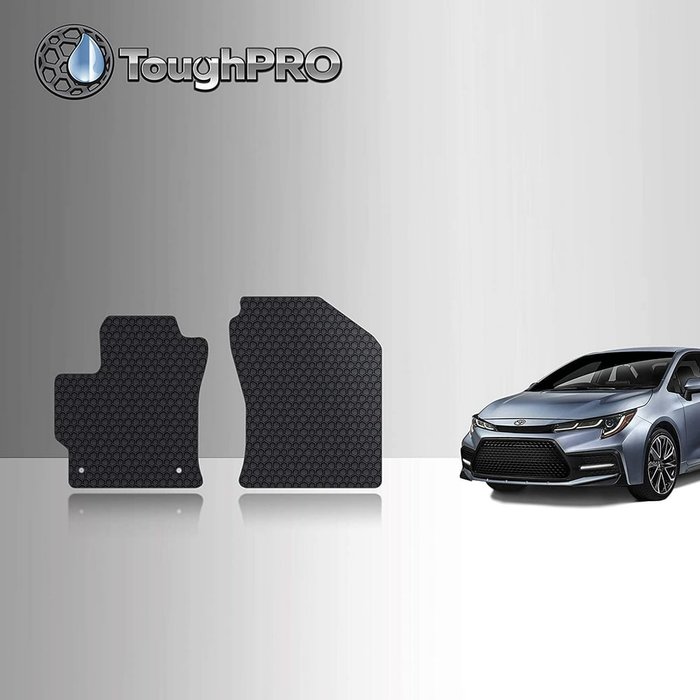 TOUGHPRO Floor Mat Accessories (Front Row Set) Compatible with Toyota