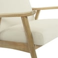 thumbnail image 5 of OSP Home Furnishings Weldon Chair in Linen fabric with Brushed Finished Frame, 5 of 5