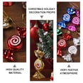 thumbnail image 2 of 18pcs colorido decoración navideña caramelo accesorios colgante colgante ornamento fuentes de fiesta, 2 of 6