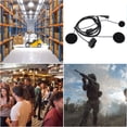 thumbnail image 4 of Radio PTT de dedo Bling Bling Walkie talkie Casco de motocicleta Micrófono Auriculares K Head, 4 of 8