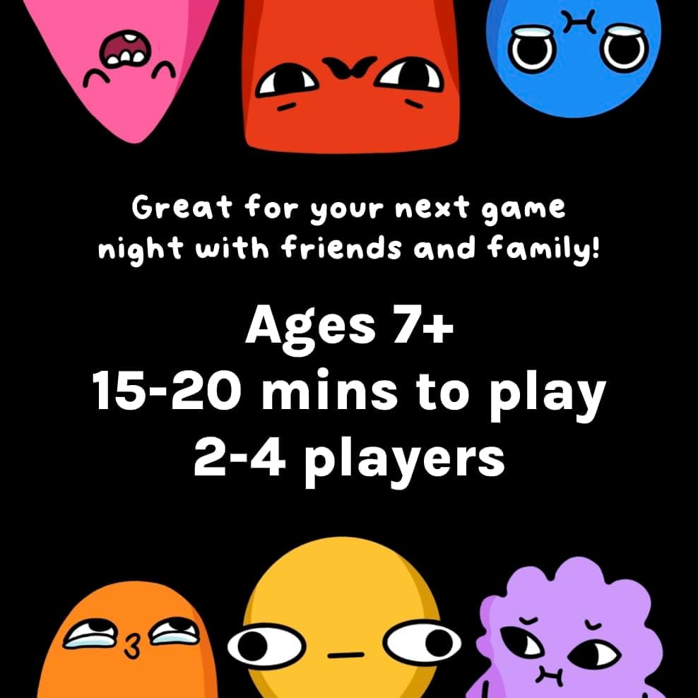 FamBam Games Not So Neighborly Card Game, Ages 7+, Perfect for Game Nights (Walmart Exclusive)