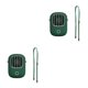 thumbnail image 1 of Inteprter Ventilador de cuello portátil de 3 velocidades, ajustable, portátil, personal, recargable, para dormir, para exteriores, con cordón Verde 2Conjunto, 1 of 6