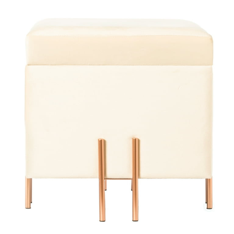 Rose gold storage deals stool