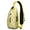 Grey-107, variant on Vibrant Tropical Paradise Sling Backpack – Lightweight Multipurpose Outdoor Backpack Featuring Hawaii Palm Tree Prints and Adjustable Comfortable Straps